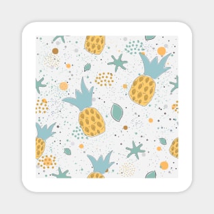 Pineapple Pattern Magnet