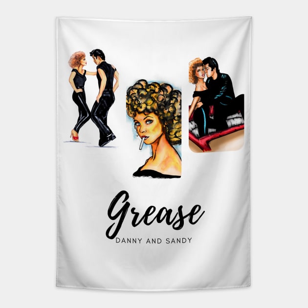 Grease Tapestry by Svetlana Pelin