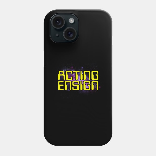 Acting Ensign Phone Case by Spatski