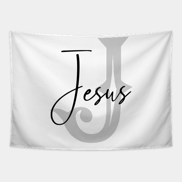 Jesus Second Name, Jesus Family Name, Jesus Middle Name Tapestry by Huosani