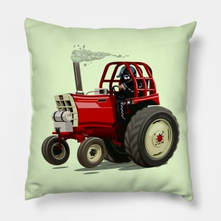 Cartoon tractor Pillow