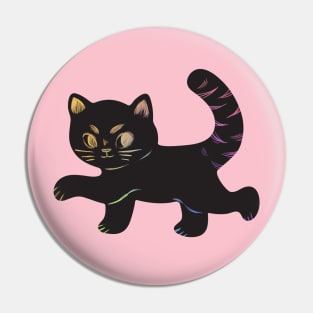 sneaky kitty Pin