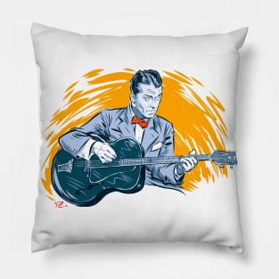 Eddie Condon - An illustration by Paul Cemmick Pillow