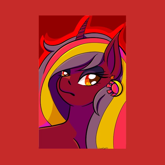 Sunset Unicorn by Boyanton Designs