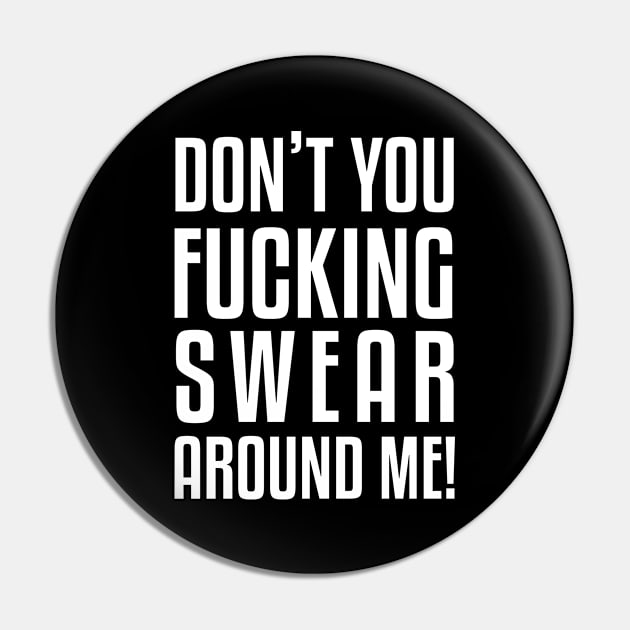 No Swearing Pin by OsFrontis