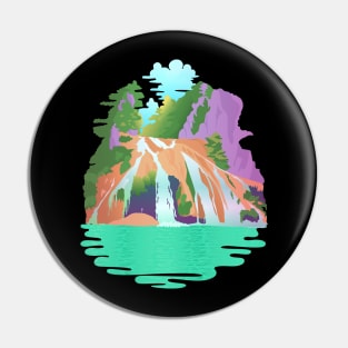 Turner Falls - Morning Edition Pin