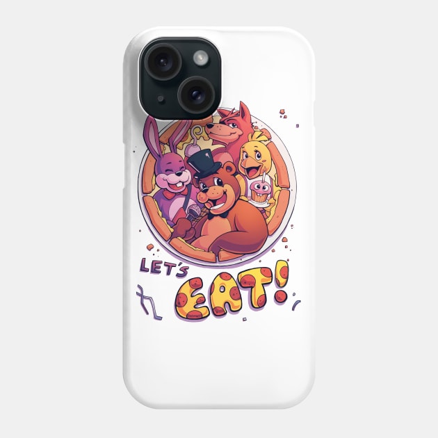 Let's Eat! Phone Case by H0lyhandgrenade