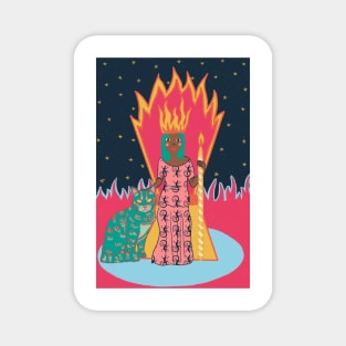 Queen of Wands Magnet