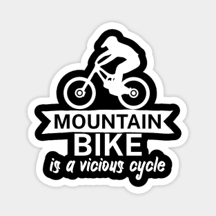 Mountain bike is a vicious cycle Magnet