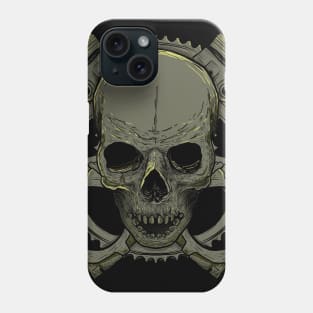 Gear and Skull Phone Case