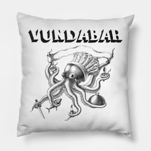 vundabar garage rock Pillow