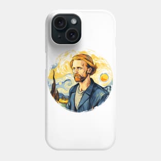 Van Gogh Portrait Phone Case