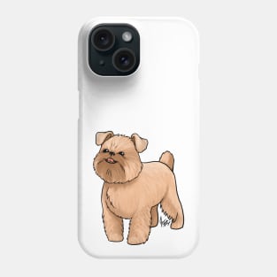 Dog - Brussell's Griffon - Natural Tan Phone Case