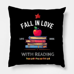 Fall in love with reading Pillow