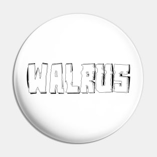 Walrus Pin