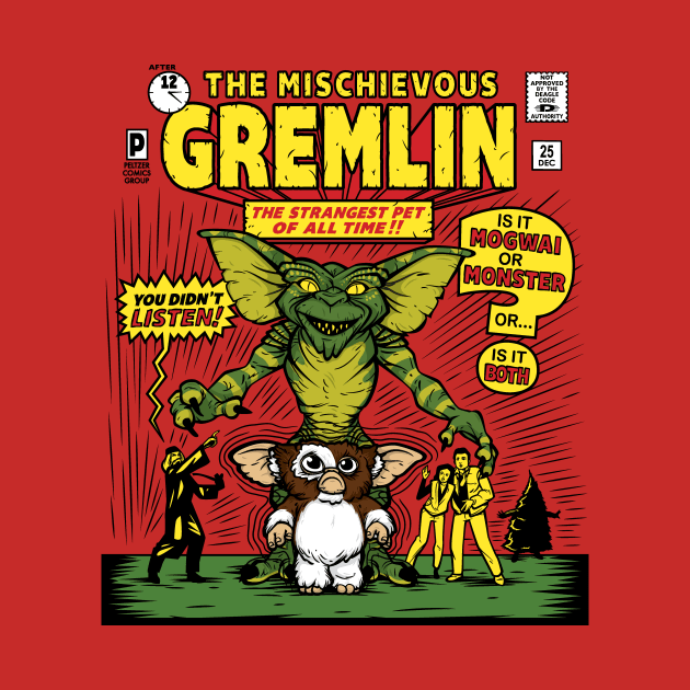 The Mischievous Gremlin by mikehandyart