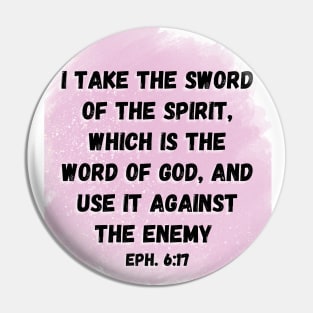 Ephesians 6:17 Pin