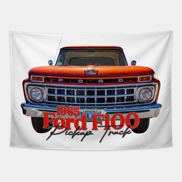 1965 Ford F100 Pickup Truck Tapestry by Gestalt Imagery