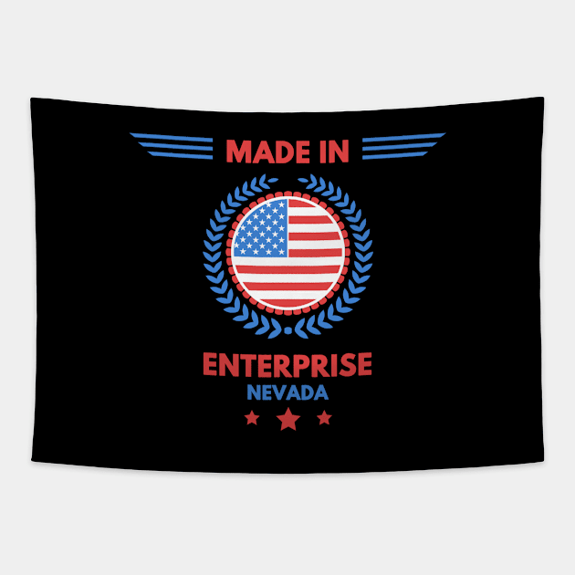 Made in Enterprise Tapestry by LiquidLine