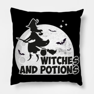 Witches and Potions Pillow