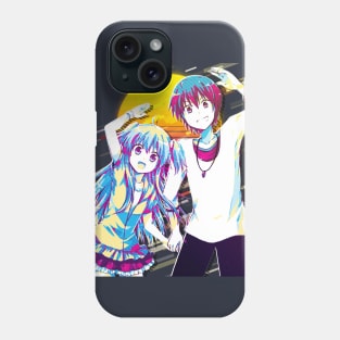 Hideki Hinata and Yui Phone Case