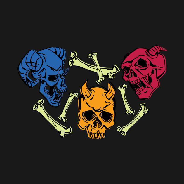 Horny Skulls by ShayMcVay