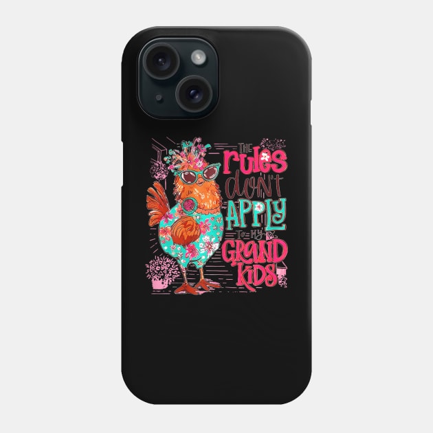 Chicken The  To My Grandkids Phone Case by Blen Man Alexia