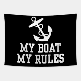 My Boat My Rules Tapestry
