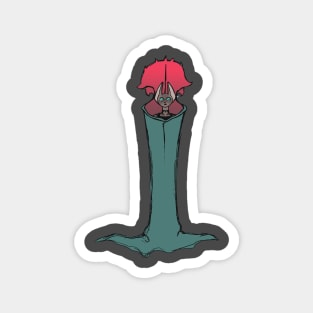 Pitch Vampire :: Flowers and Fungi Magnet