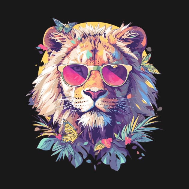 cool lion by sample the dragon