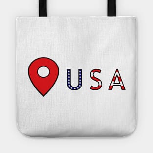 Here in USA Tote