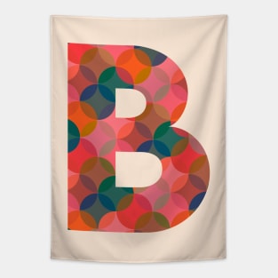 Letter B Initial Tapestry