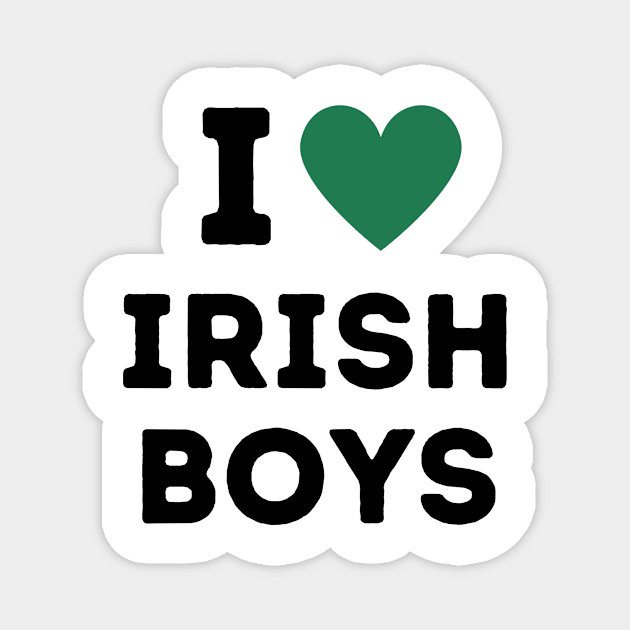 I love Irish boys Magnet by Kokomidik