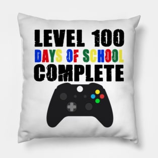 Lvl 100 Days Of School Pillow