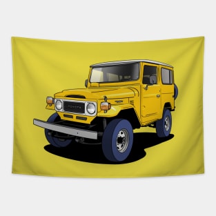 Toyota FJ Land Cruiser in Yellow Tapestry