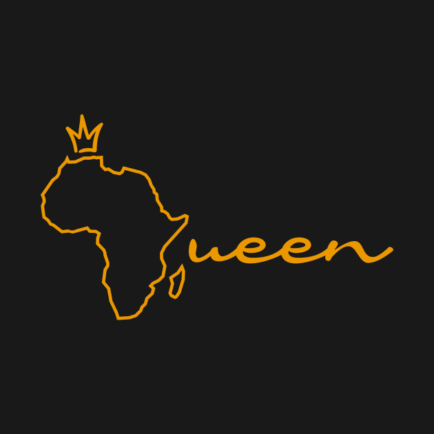 African Queen, Africa Map by alzo