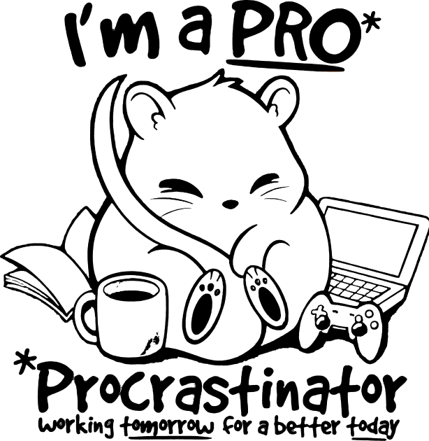 Procrastinator Kids T-Shirt by AbundanceSeed