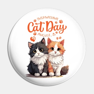 Funny Sayings International Cat Day 8 August Pin