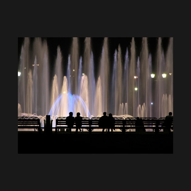 Fountains and Silhouettes by cinema4design