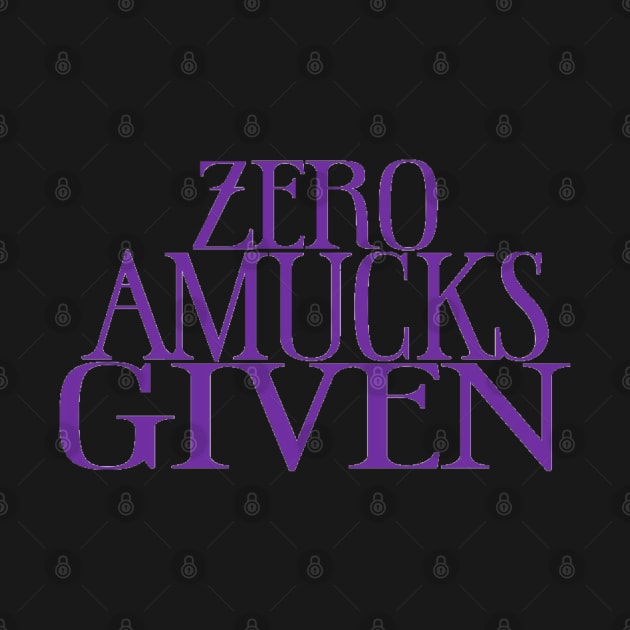 Zero Amucks Given Hocus Pocus Purple by CMORRISON12345