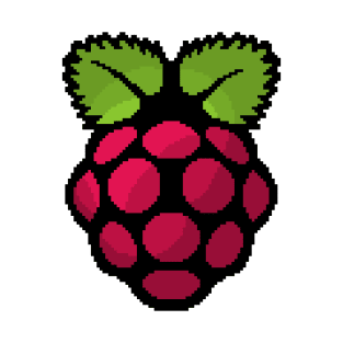 Raspberry Pi Pixel Logo T-Shirt