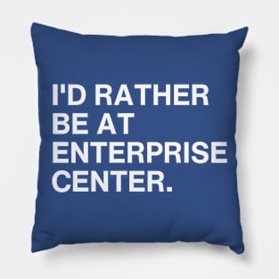 Enterprise Center Pillow