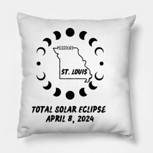 Missouri Total Solar Eclipse Pillow