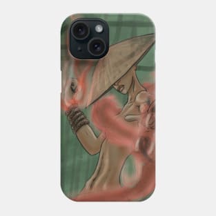 red dragon fist Phone Case