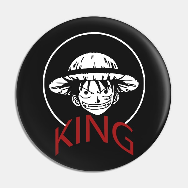 KING LUFFY Pin by partjay