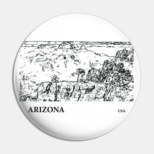 Arizona USA Pin