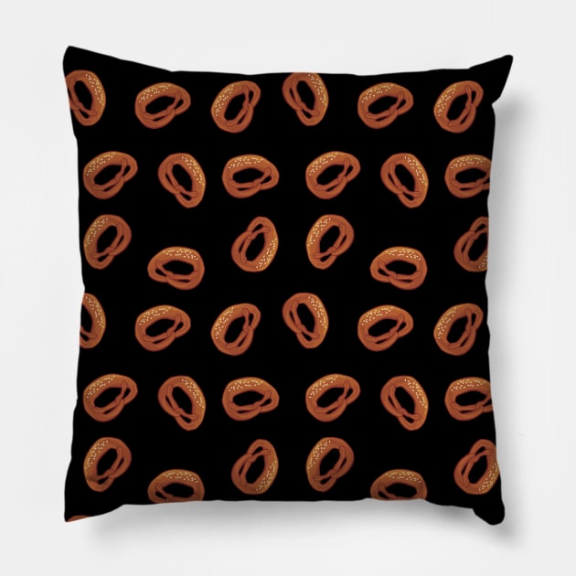 Pretzel Pattern Pillow by sifis