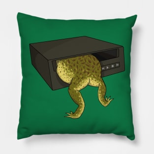 Toad in VCR Pillow