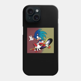 the red yellow of sonic skate Phone Case