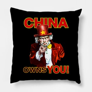 China Owns You Pillow